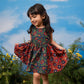 Girl's' Navy Blue Dress