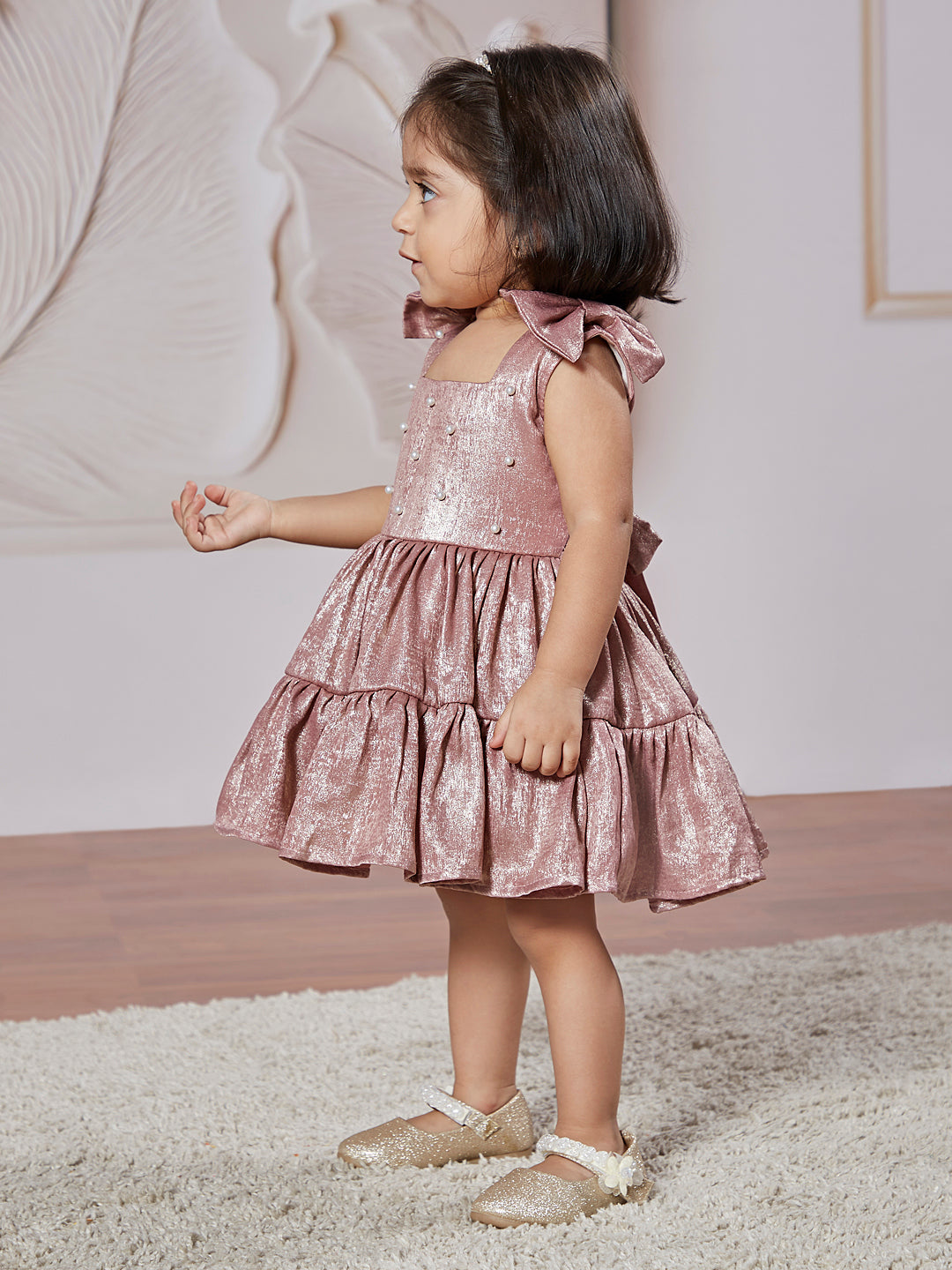 Girl's' Pink Dress