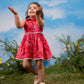 Girl's' Pink Dress