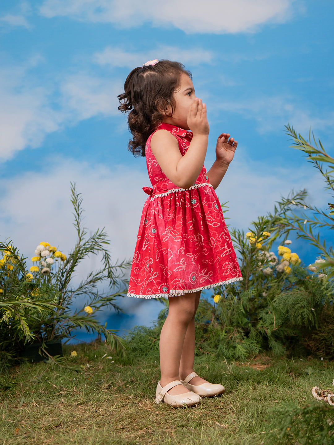Girl's' Pink Dress