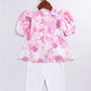 Girl's' Pink Kurta Set