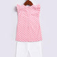 Girl's' Pink Kurta Set