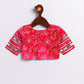 Girl's' Pink Lehenga Choli With Dupatta