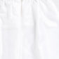 Girl's' White Chanderi Ethnic Combo Set