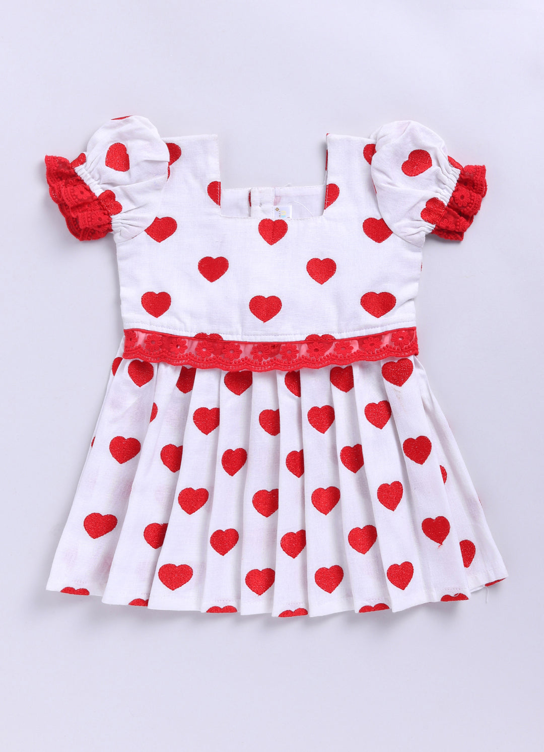 Girl's White Dress