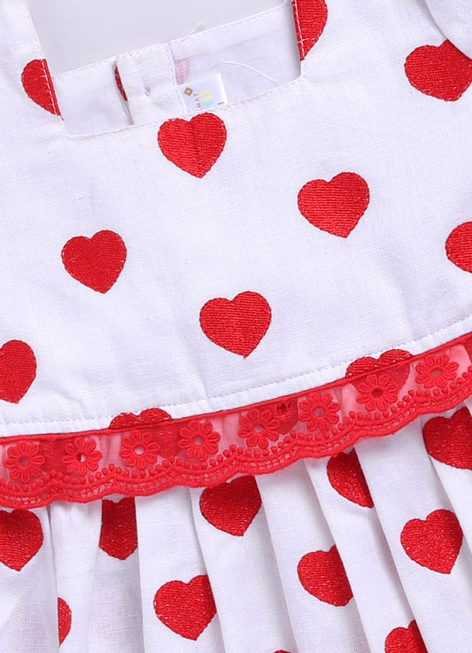 Girl's White Dress
