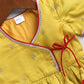 Girl's' Yellow And Cream Dhoti Kurta Set