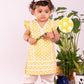 Girl's' Yellow Kurta Set