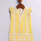 Girl's' Yellow Kurta Set