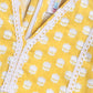 Girl's' Yellow Kurta Set
