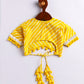 Girl's' Yellow Lehenga Choli With Dupatta