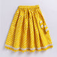 Girl's' Yellow Lehenga Choli With Dupatta