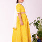 Girl's' Yellow Lehenga Set