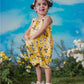 Girl's Yellow Romper