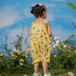 Girl's Yellow Romper