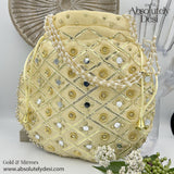 Handmade Mirrored Wedding Potli