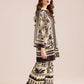 Off White Printed Co-Ord Set