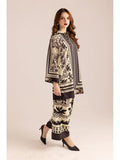 Off White Printed Co-Ord Set