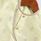 Infant Boy's Mint Green Silk Blend Ethnic Combo Set