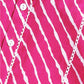 Infant Boy's Pink And White Cotton Kurta Pyjama Set