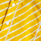 Infant Boy's Yellow And White Cotton Kurta Pyjama Set