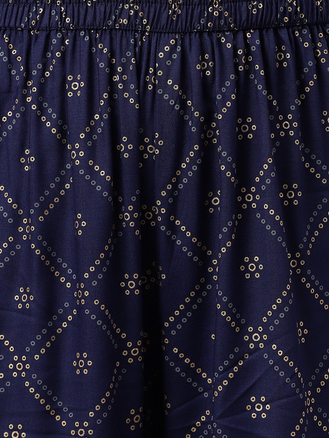 Women Blue Ethnic Motifs Printed Kurta with Palazzos & Dupatta