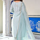 Lavanya The Label Ethnic Motifs Embroidered Pure Silk Kurta With Trousers & Dupatta