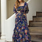 Floral Printed Gotta Patti Ready To Wear Saree
