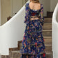 Floral Printed Gotta Patti Ready To Wear Saree