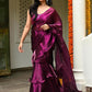 Lavanya The Label Magenta Organza Saree