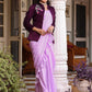 Lavanya The Label Ruffled Saree With Embroidered Jacket