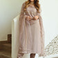 Women Beige Kurta with Churidar & With Dupatta