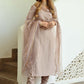 Women Beige Kurta with Churidar & With Dupatta