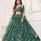 Butterfly Dark Green Lehenga Choli