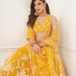 Butterfly Mustard Yellow Lehenga Choli
