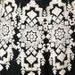 Captivating Black Thread Work Georgette Reception Wear Lehenga Choli
