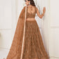 Butterfly Brown Lehenga Choli