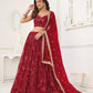 Butterfly Maroon Lehenga Choli