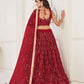 Butterfly Maroon Lehenga Choli