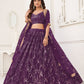Butterfly Purple Lehenga Choli