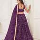 Butterfly Purple Lehenga Choli