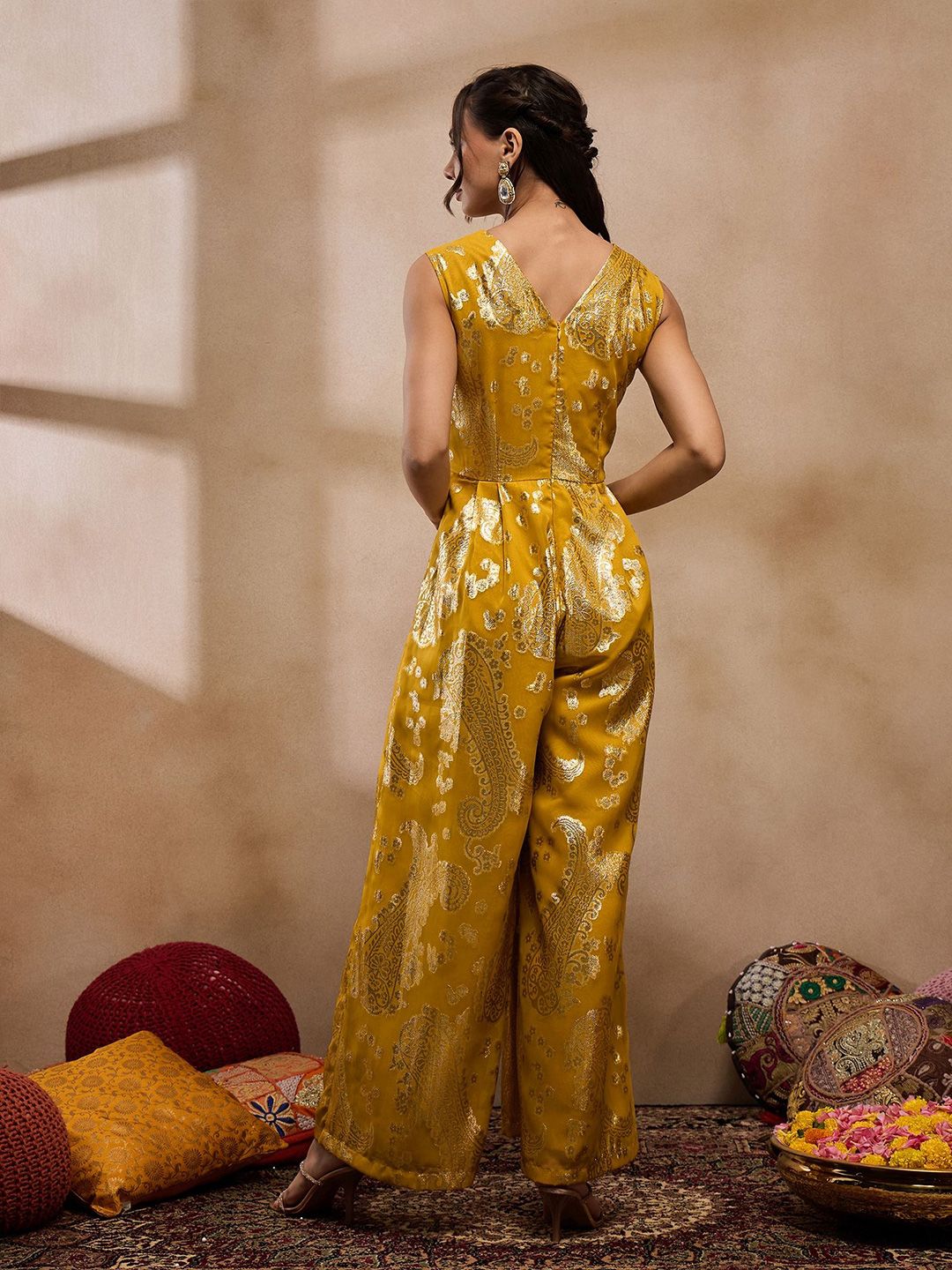 Mirror Work Fusion Jumpsuit