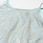 Asymmetric drape jumpsuit in Powder Blue