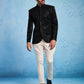 Men's Black - Jodhpuri Pyjama Set