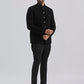 Men's Black - Jodhpuri Pyjama Set