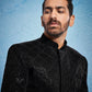 Men's Black - Jodhpuri Pyjama Set