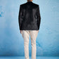 Men's Black - Jodhpuri Pyjama Set