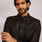 Men's Black Jute Jodhpuri