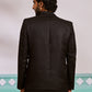 Men's Black Jute Jodhpuri