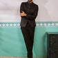 Men's Black Jute Jodhpuri